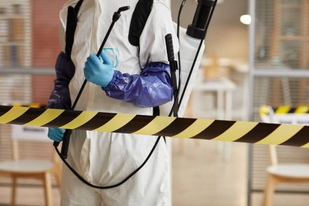 Professional Blood Cleanup technician working in Fairfax, SC